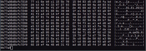 genact memdump module