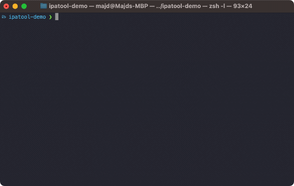 ipatool demo